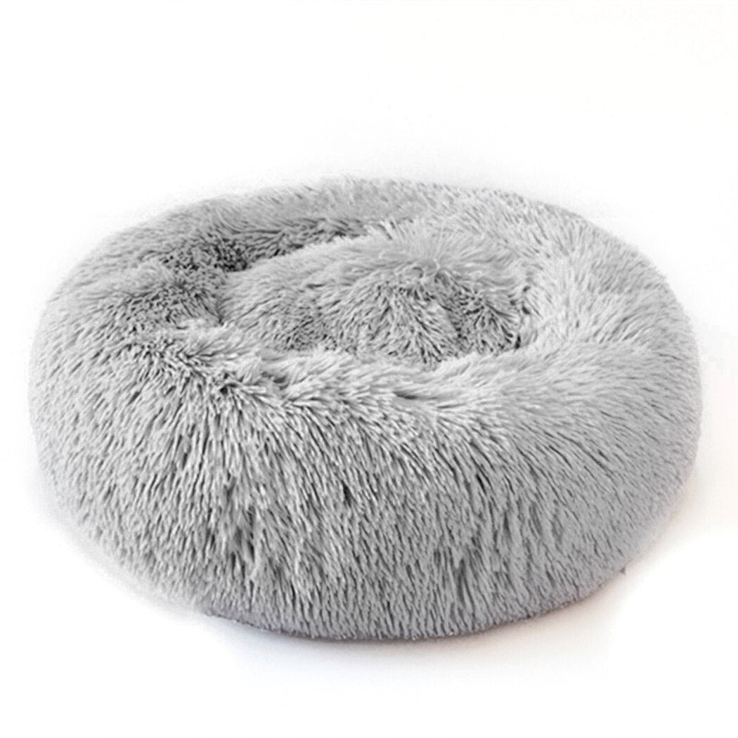 Round Fluffy Bed For Cats