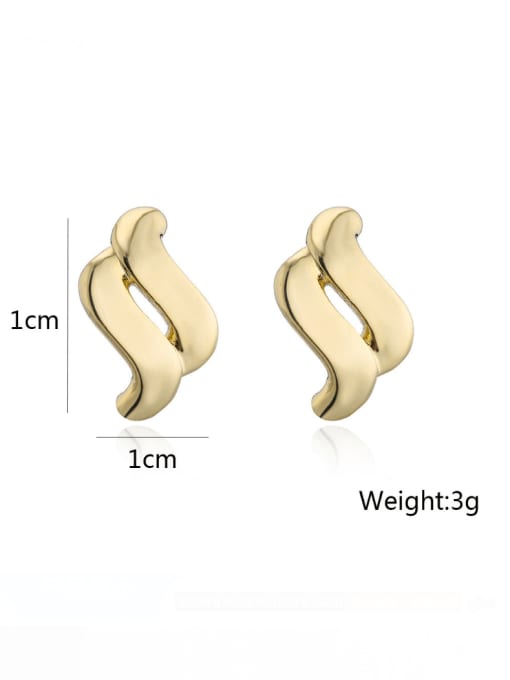 Soft S Shape Earrings