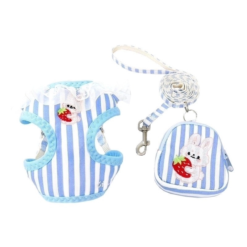 Minimalist Classic Style Nylon Letter Color Block Leash