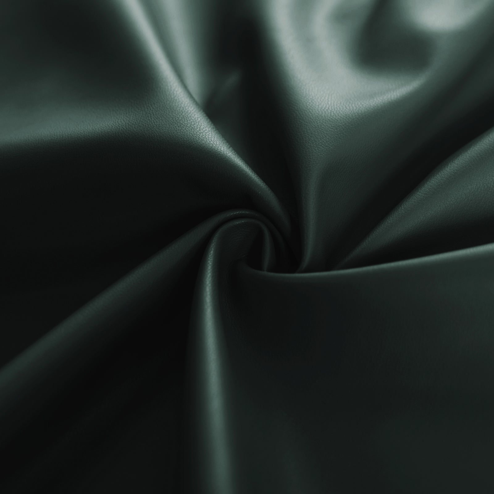 Vintage Polyurethane Leather Skirt High Waist Front Slit Bodycon Skirt