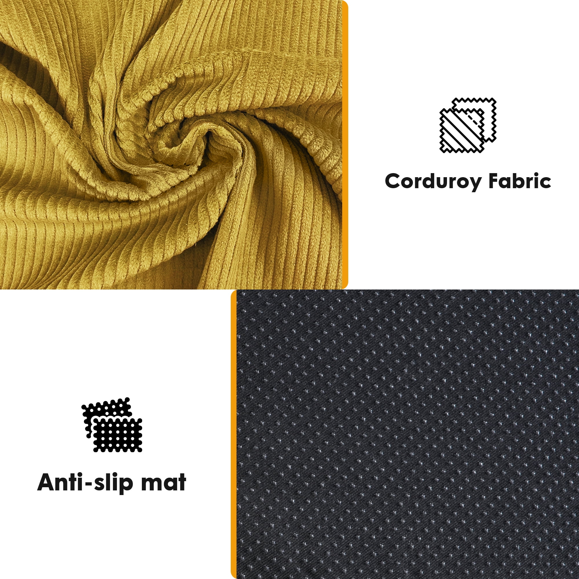 Folding Sofa Bed, 3 in 1 Convertible Sleeper Chair, Floor Couch with Back Support, Single Chair Bed for Living Room