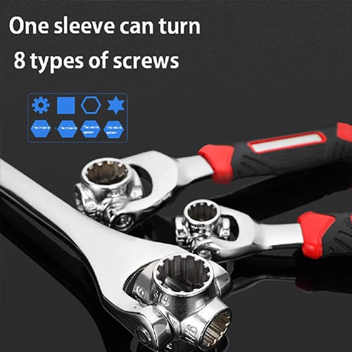 Multifunctional wrench universal 52 in 1