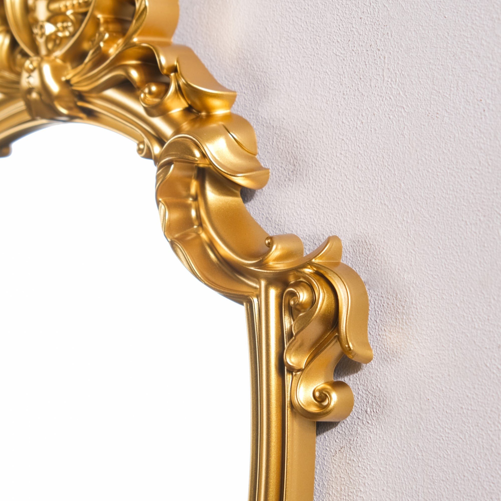 Decorative Gilded Wall Mirror Gold