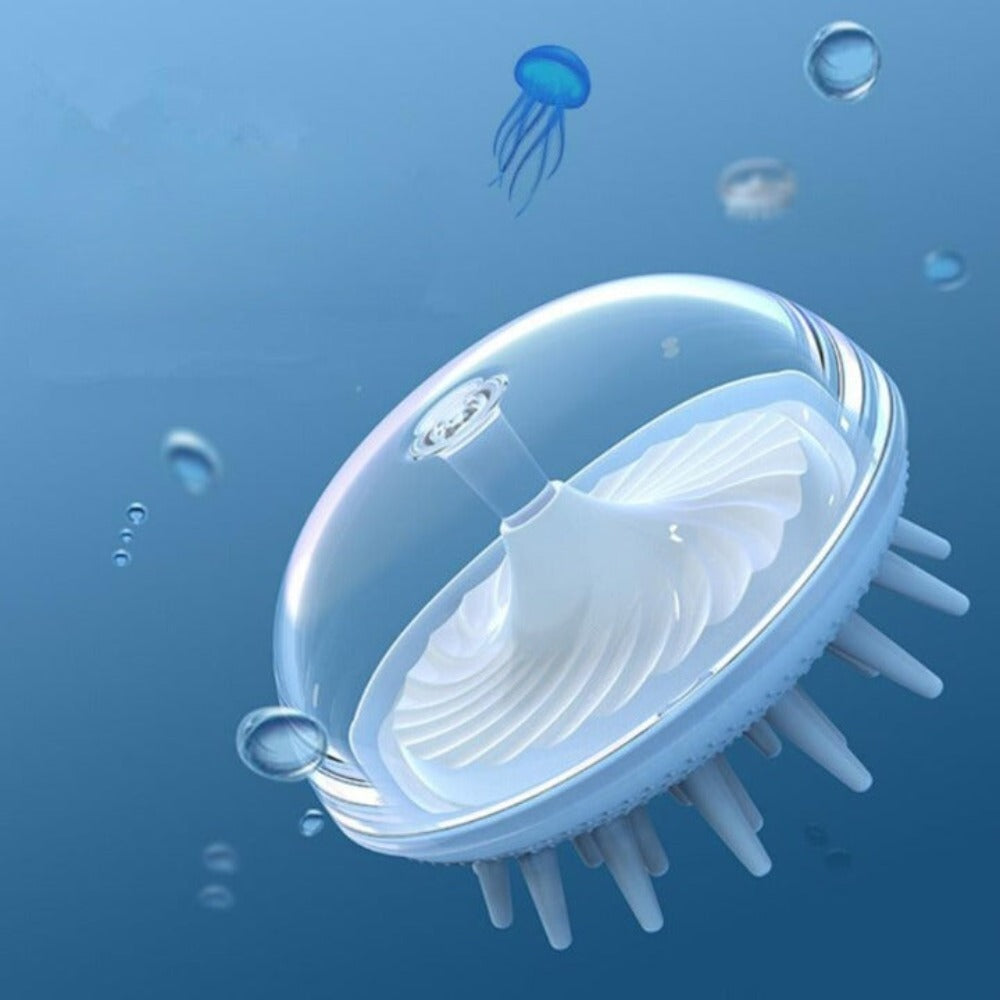Jellyfish Pet Bath Brush