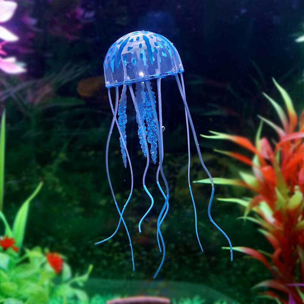 Jellyfish Fish Ornament For Aquarium