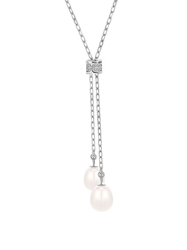 925 Sterling Silver Freshwater Pearl Necklace