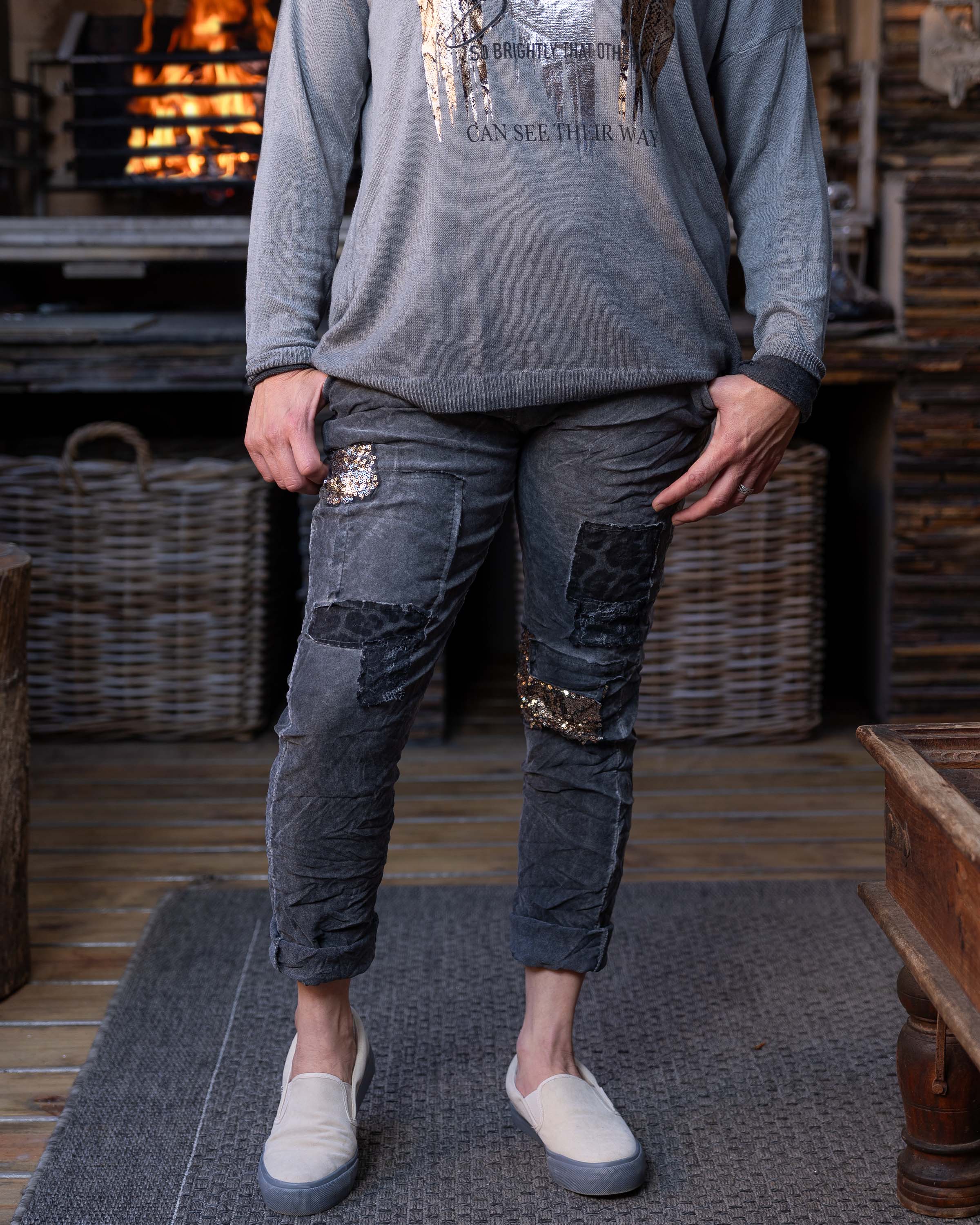Simply The Best Pants Drawstring Pants | Charcoal
