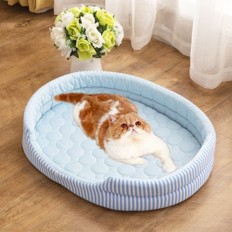 Ice Silk Cooling Mat For Cats