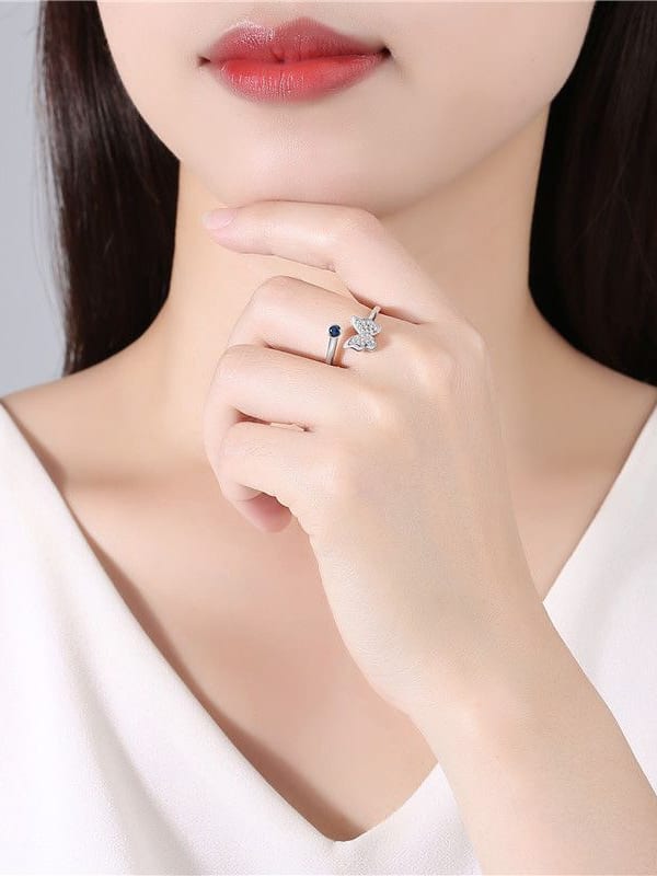 925 Sterling Silver Cubic Zirconia Ring