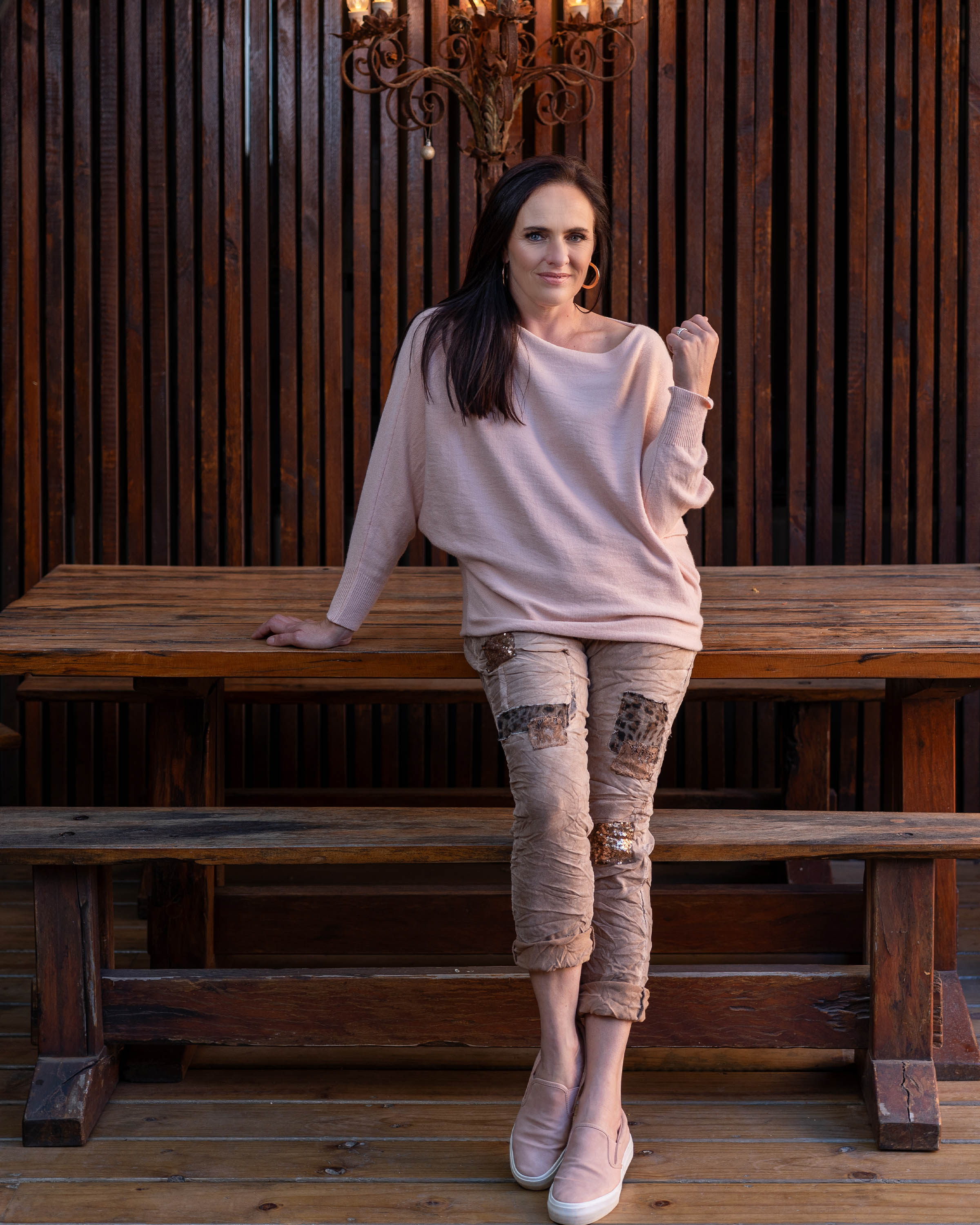 Cashmere Feel Knit | Blush