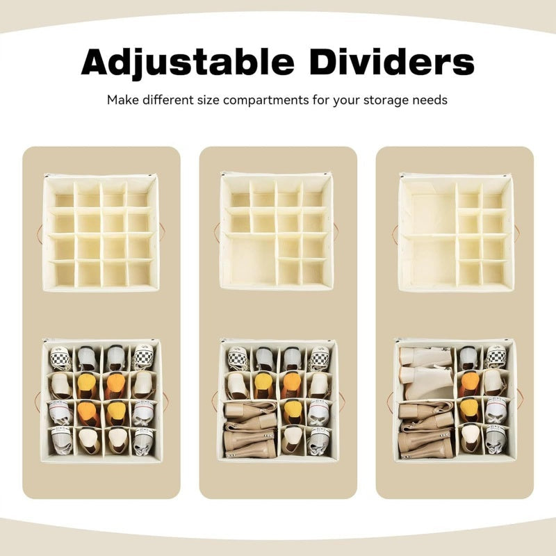 Space Saving Foldable Shoe Organizer