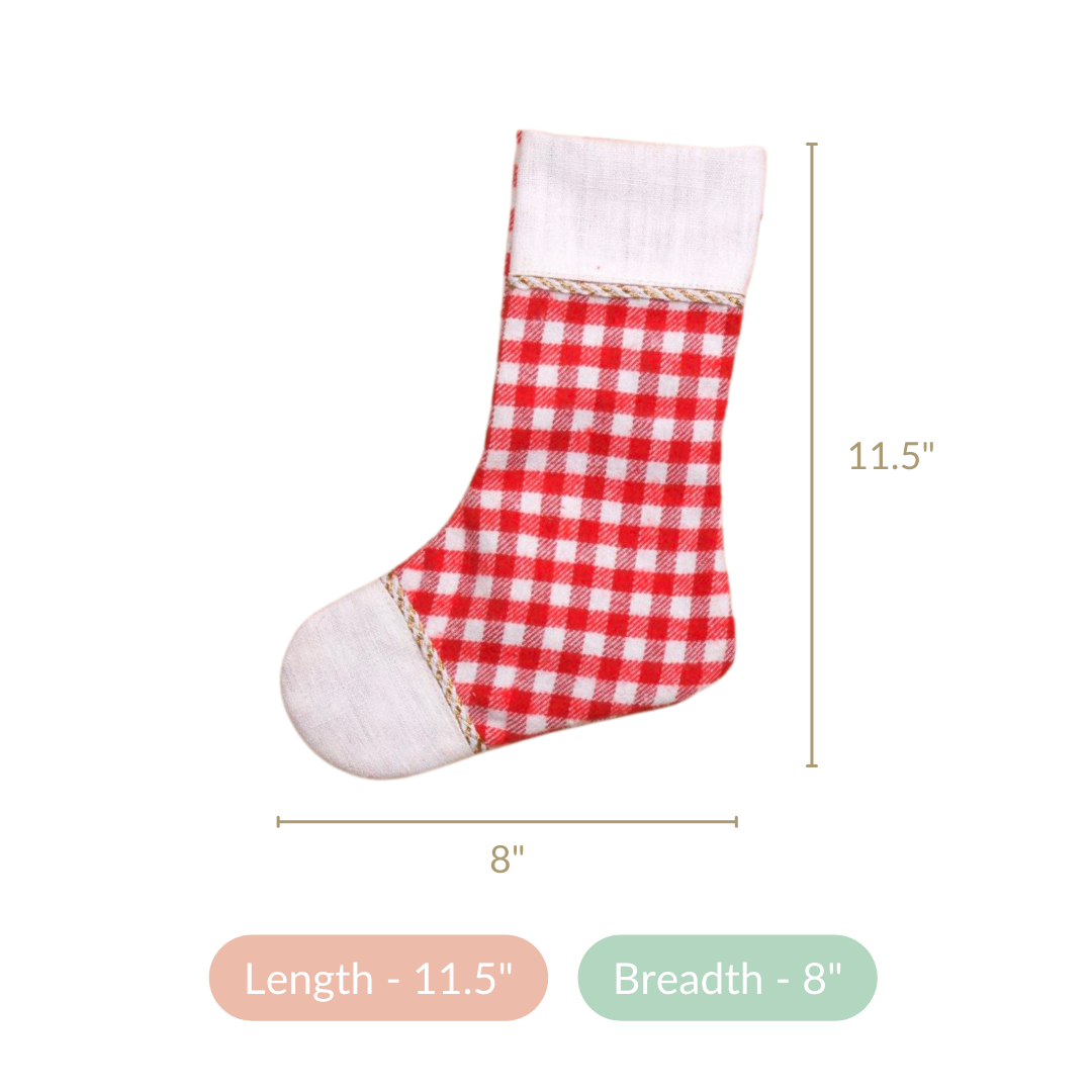 Set Of 2 Festive Stockings