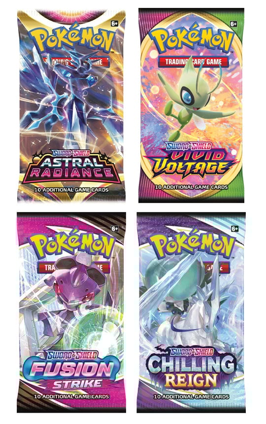 VIP 5X Pokemon Booster Pack