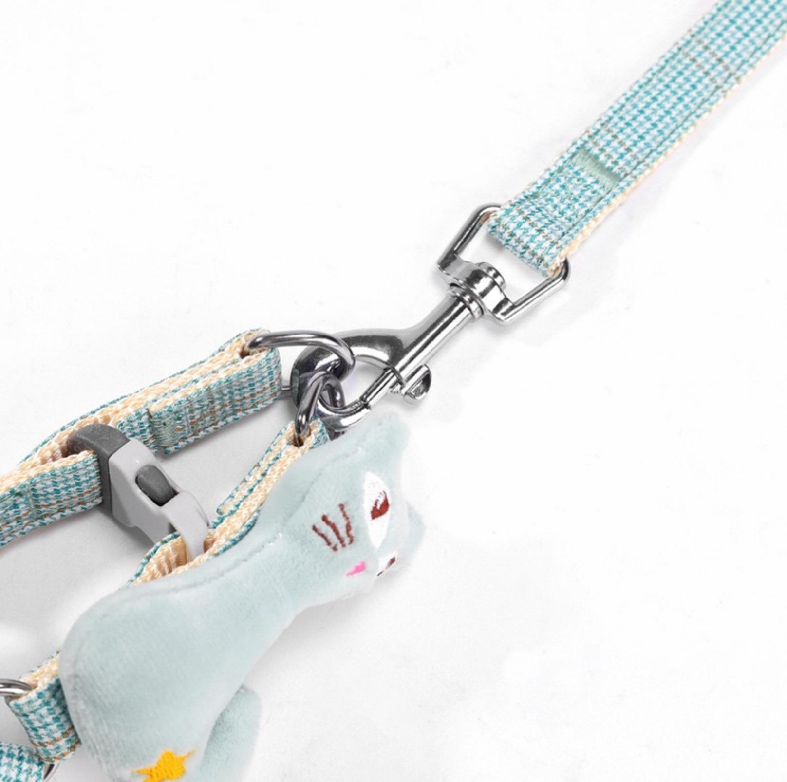 Stunning Pet Leash with Embroidered Cartoon