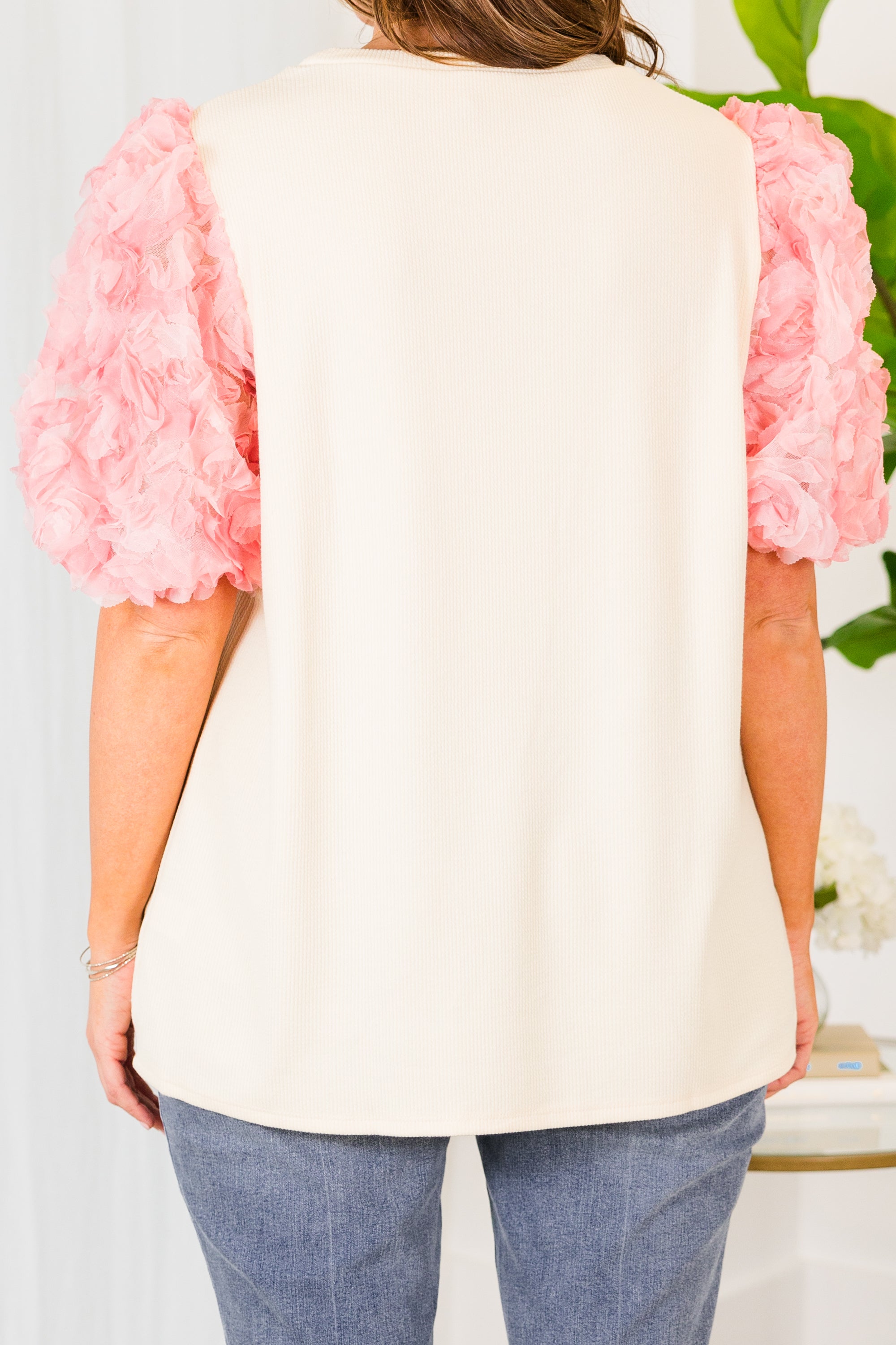 Fame And Fortune Top. Natural