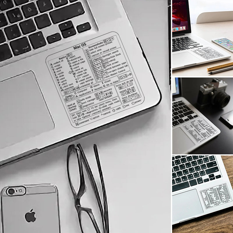 Keyboard Shortcut Stickers 3 pcs