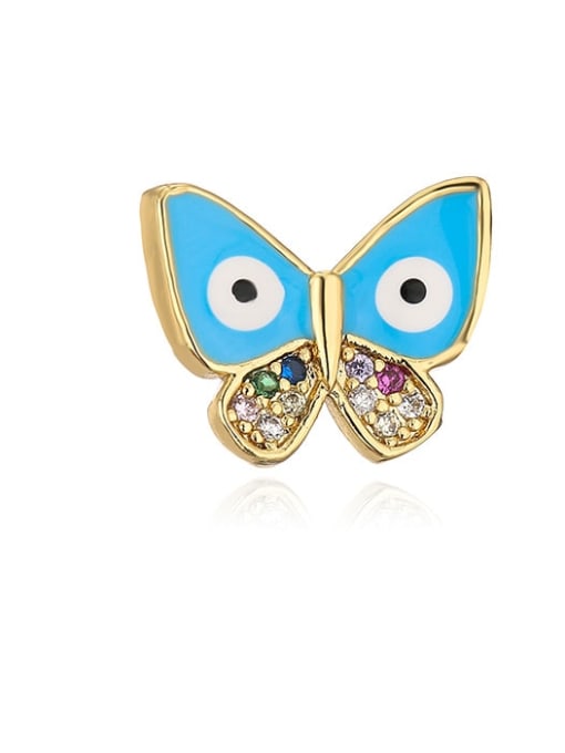 Butterfly Earrings with Zirconia
