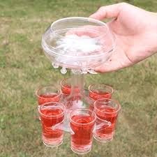 🌼🍷 6 Shot Glass Dispenser and Holder