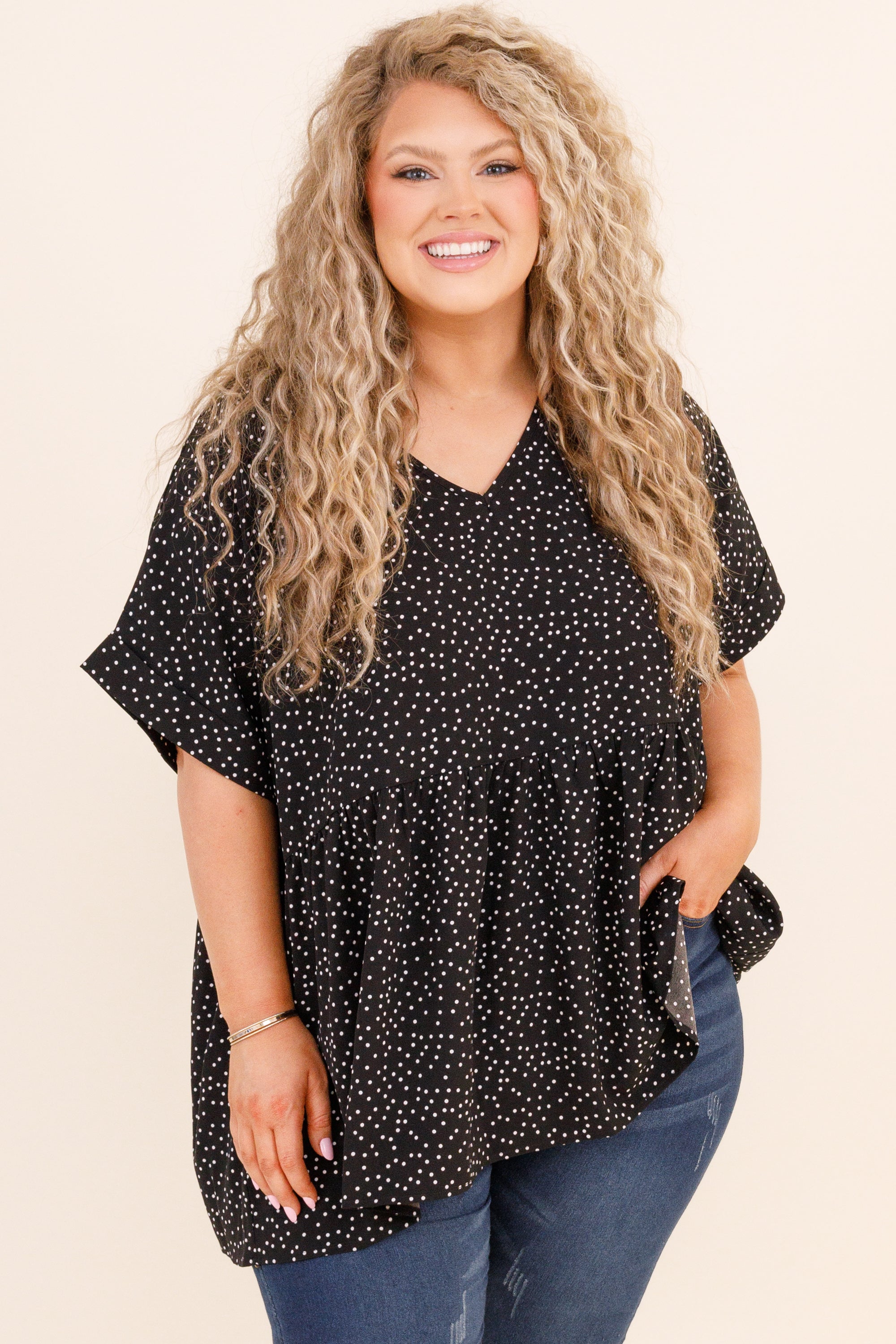 No One Told You Top. Black