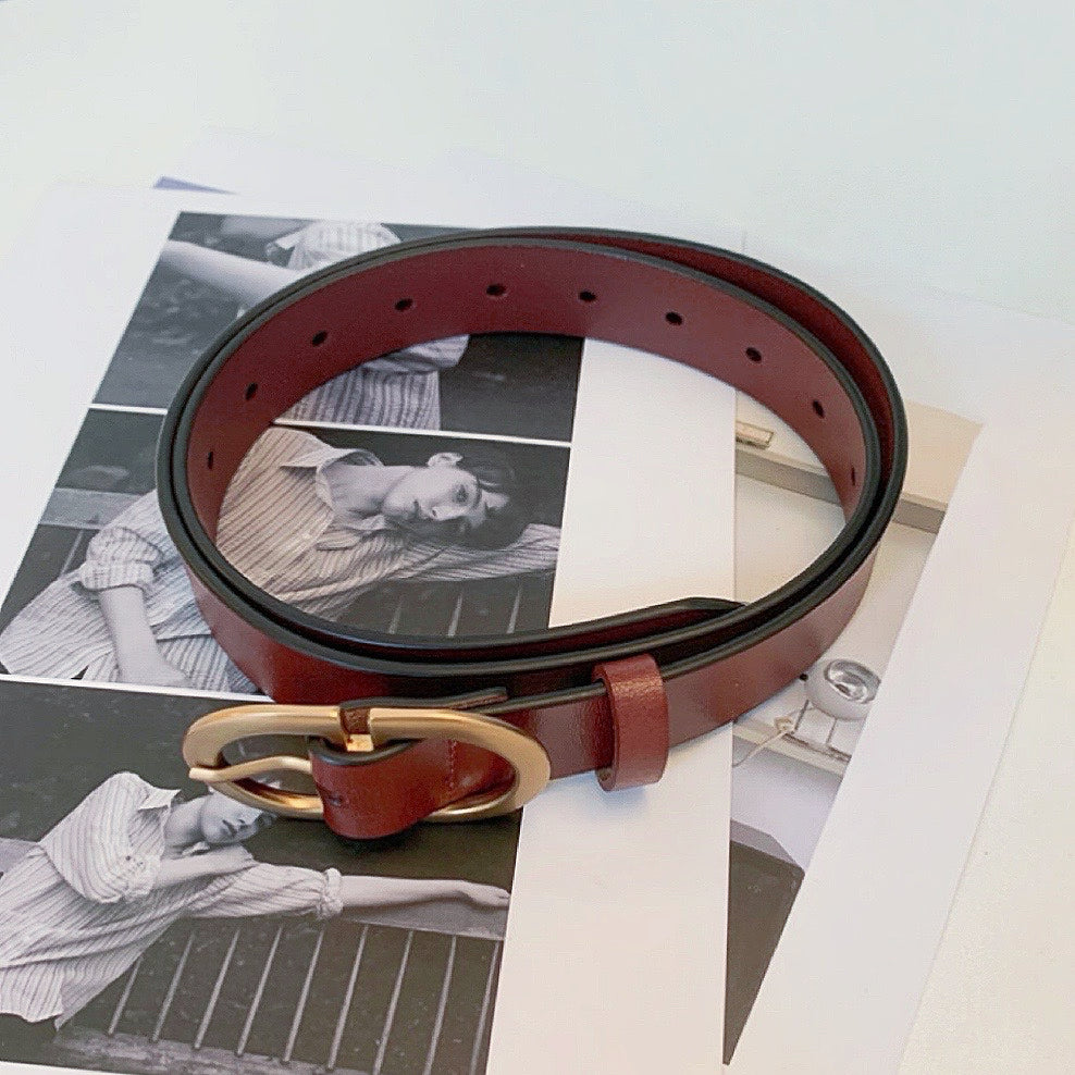 Double C Lady's Belt