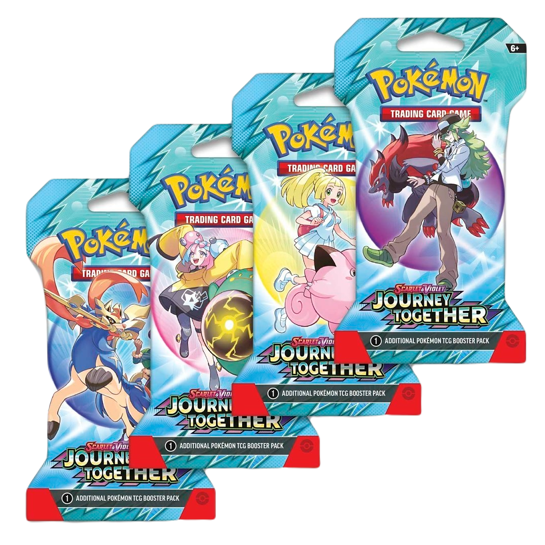 Scarlet & Violet: Journey Together Sleeved Booster Pack Bundle (Art Set)