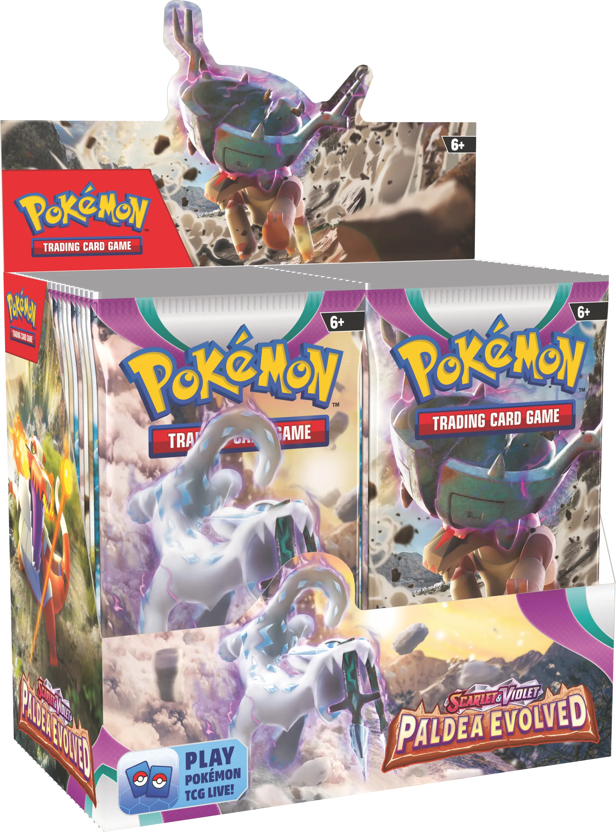 Pokémon: Scarlet and Violet - Paldea Evolved Booster Box