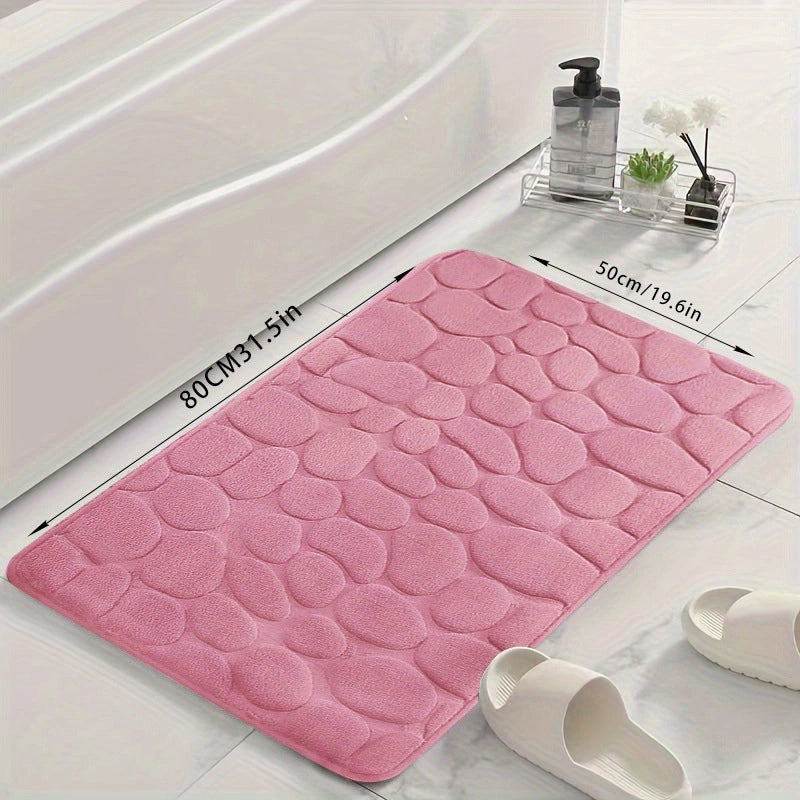 New Bathroom Non-slip Mat Shower Room Bathroom Floor Foot Mat Toilet Bathroom Waterproof Mat
