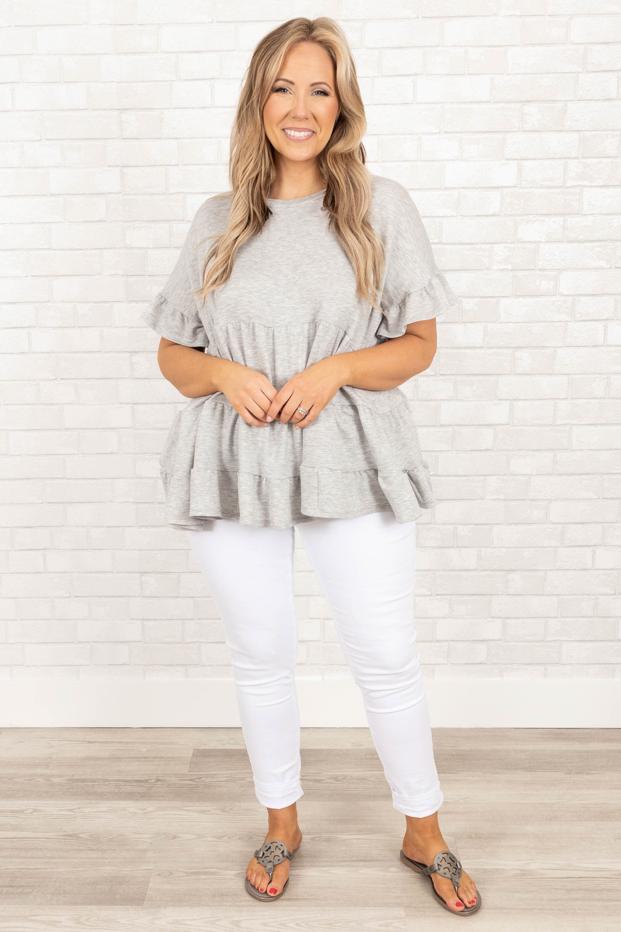 All The Answers Jeggings. White