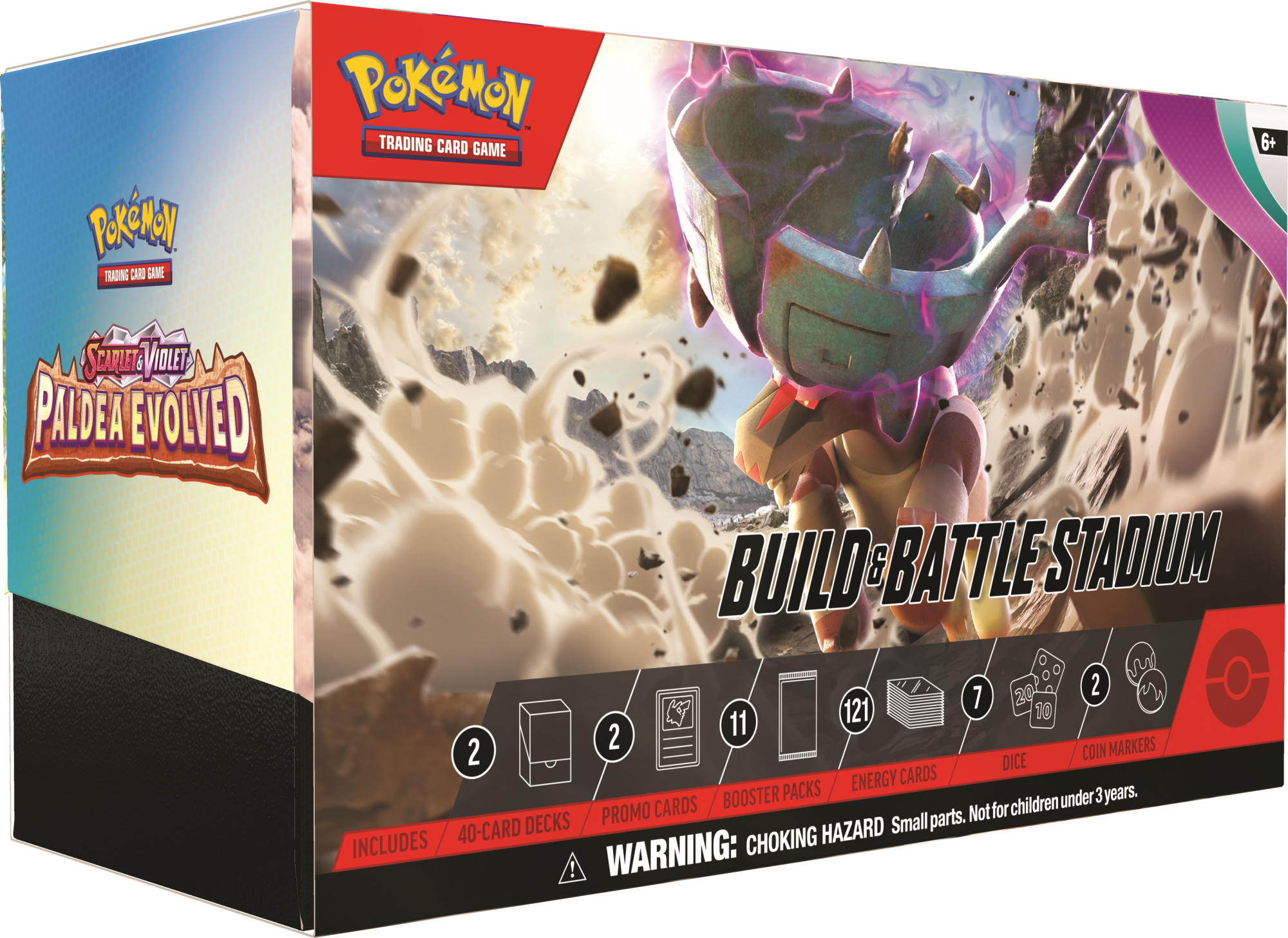 Pokémon: Scarlet and Violet - Paldea Evolved Build and Battle Stadium