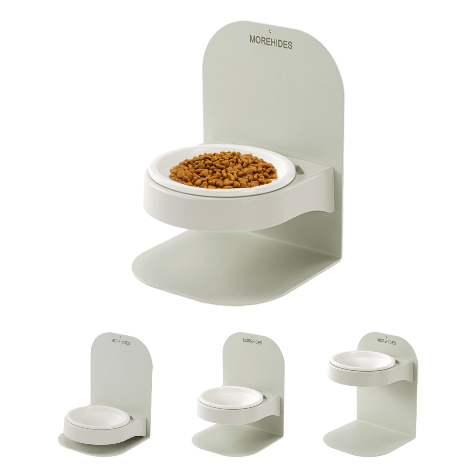 Adjustable Magnetic Cat Bowl Set - Durable and Versatile Feeding Solution