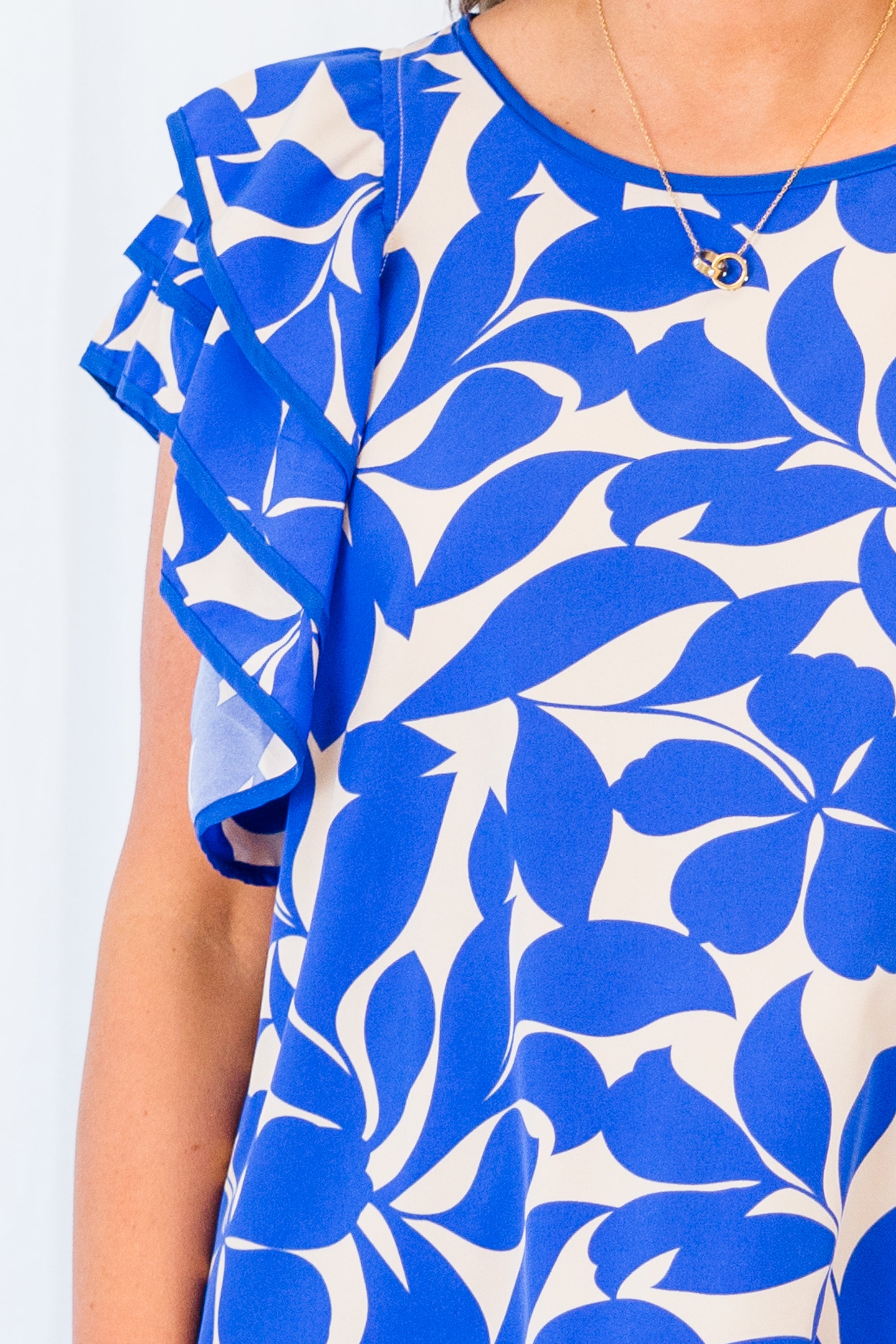 Ample Opportunity Top. Blue