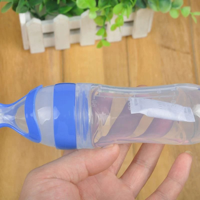 ⏰Hot Sale-49% OFF 👼Squeezable Baby Spoon Bottle（3pcs）