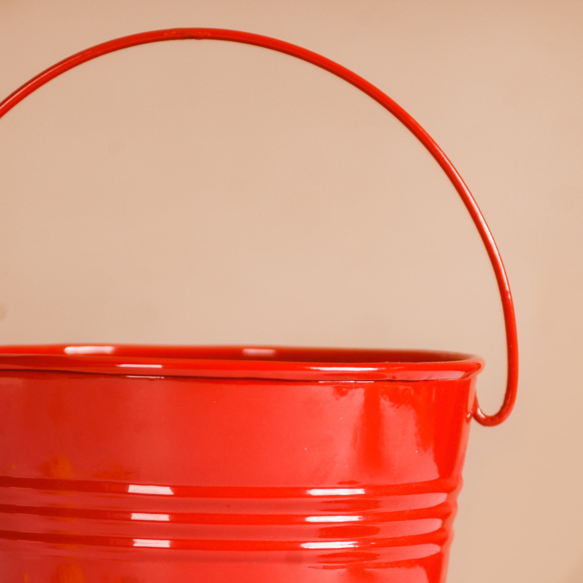Colourful Metal Bucket Set Of 3