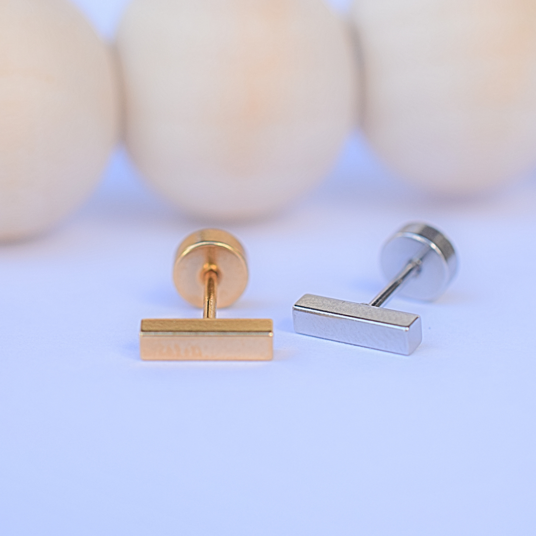 Bar studs - Silver