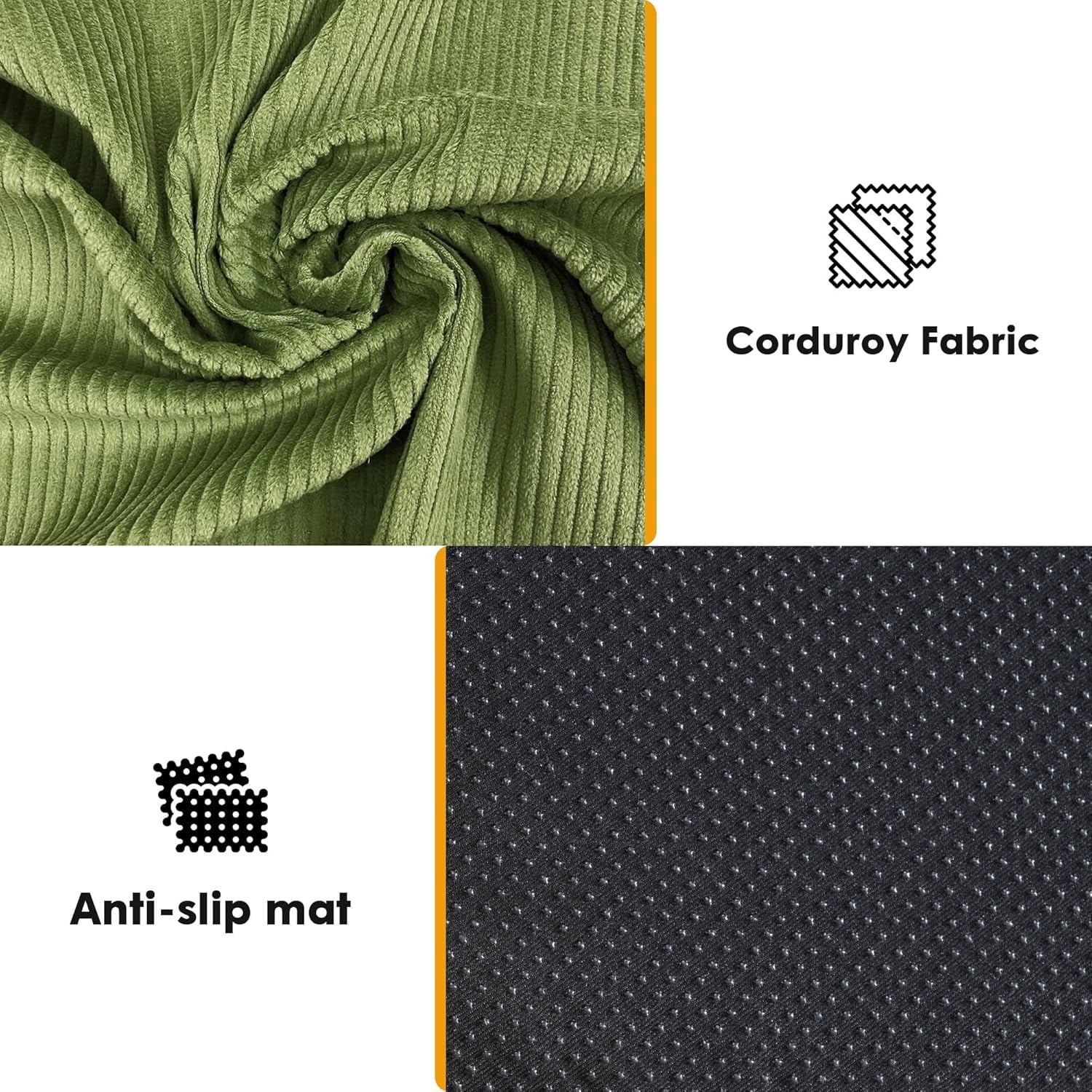 Folding Sofa Bed, 3 in 1 Convertible Sleeper Chair, Floor Couch with Back Support, Single Chair Bed for Living Room