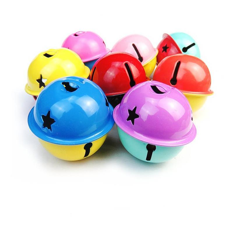 10Pcs Cat Star Design Interactive Toy Bells For Cat