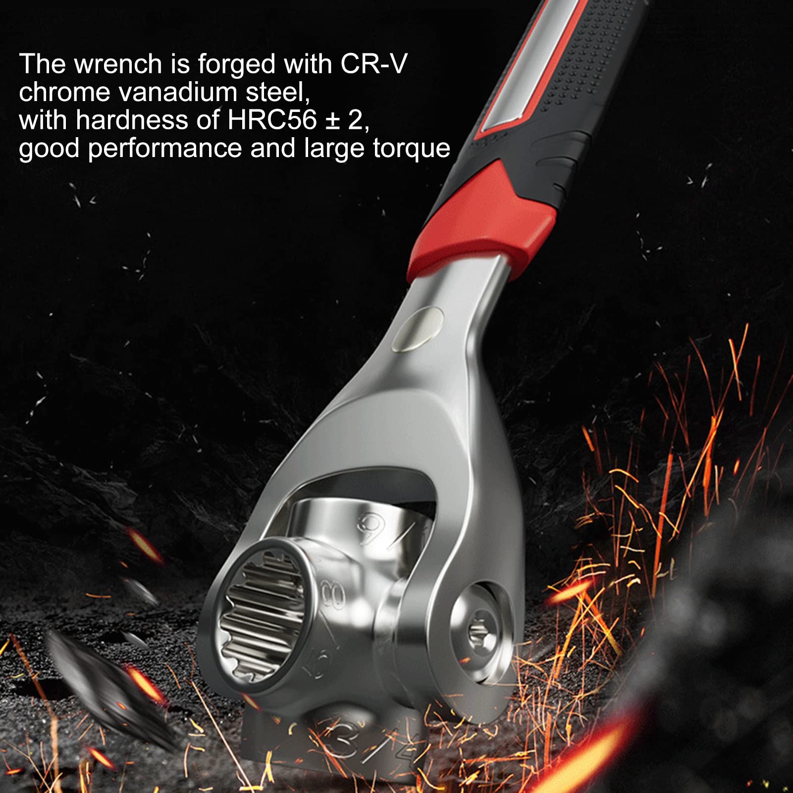 Multifunctional wrench universal 52 in 1