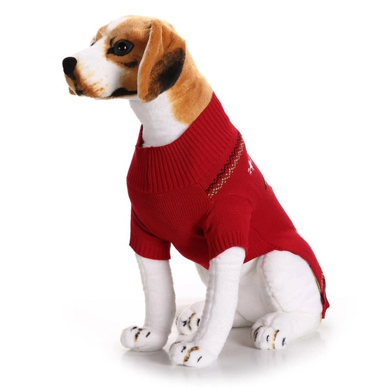 Fashion Acrylic Christmas Deer Pet Clothing
