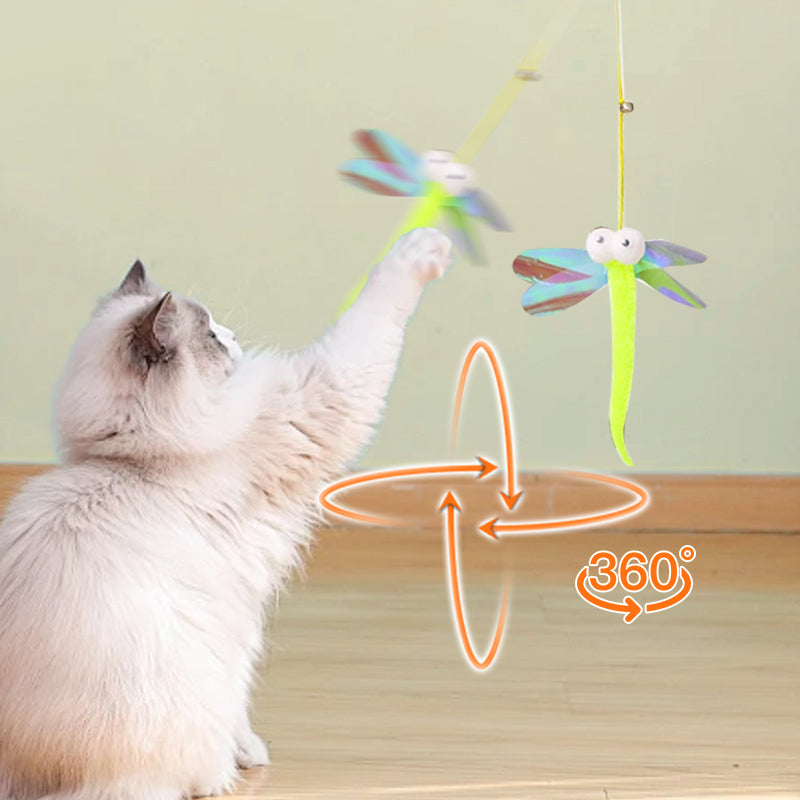 🔥Hot Sale😻Adjustable Hanging Cat Interactive Toy🧶