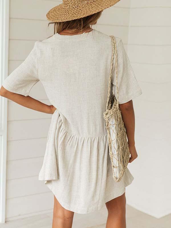 Button Dress