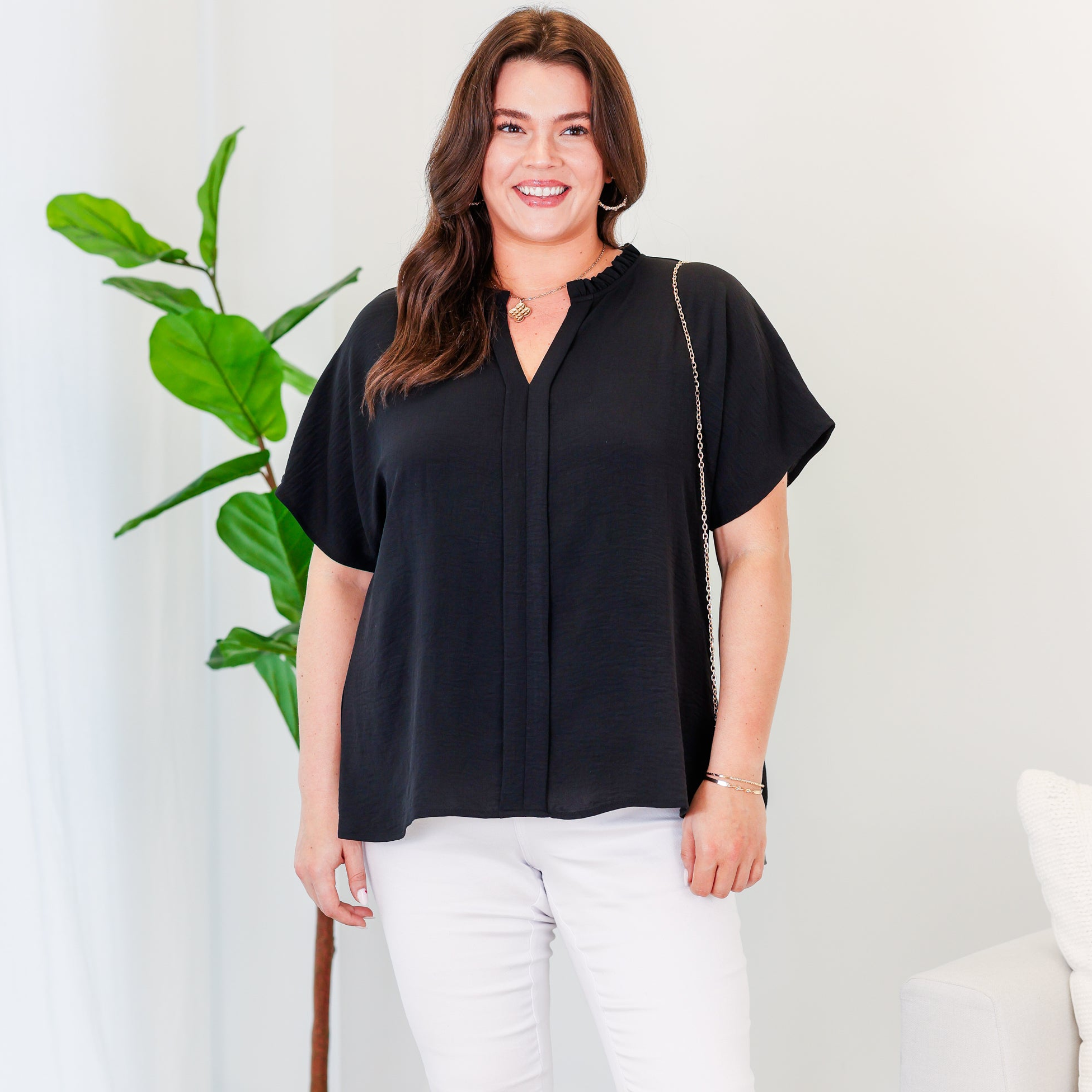 Our Palace Top. Black