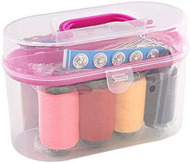 Sewing Kit Box. Cloth Fabric Handy Needlework Tool Box