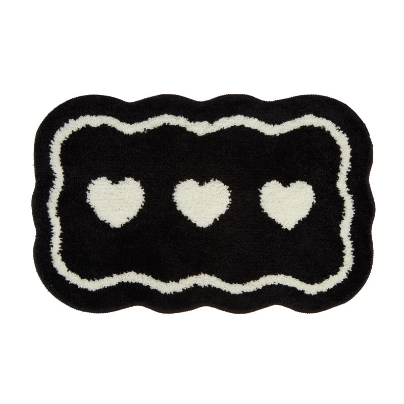 Thickened Floor Mat Door Mat Door Bedroom Water Absorbent Carpet Bathroom Home Hall Mat Bathroom Anti-Slip Mat