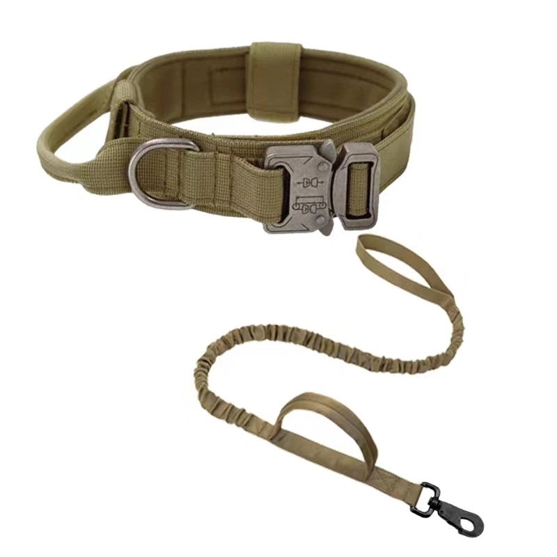 In Stock Dog Tactical Collar Training Large Dog Big Dog Chest Harness Dog Leash Outdoor Dog Walking Vest Clothes