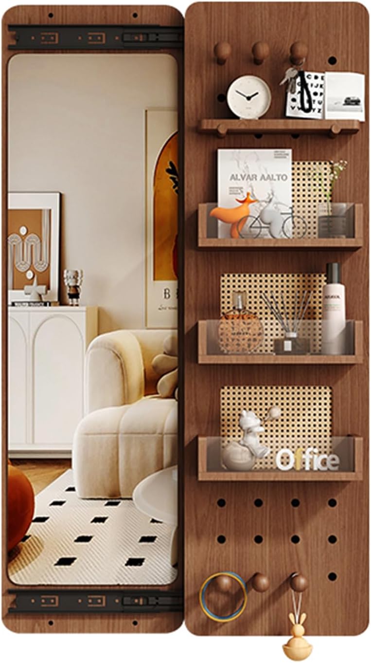 Entrance Mirror, Perforated Panel Wall Entrance Mirror