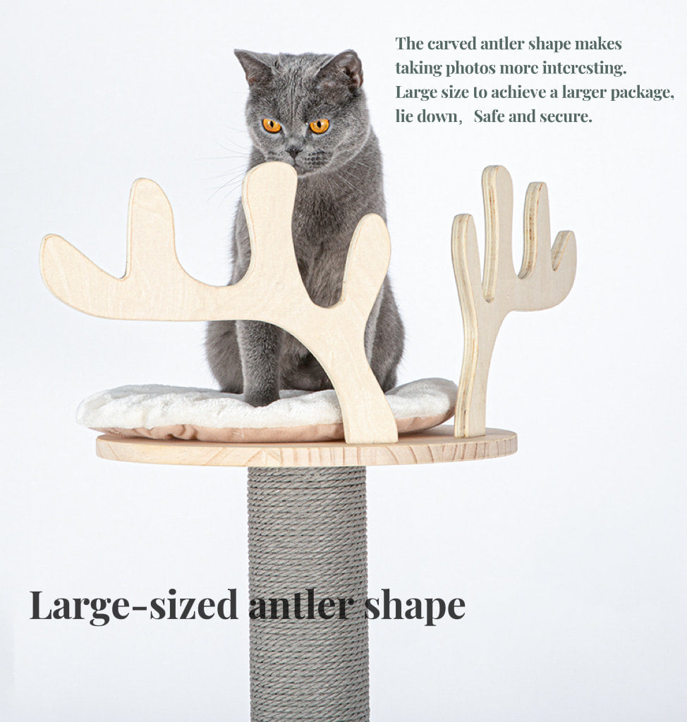 150cm HONEYPOT Forest Oak Cat Climbing Tree