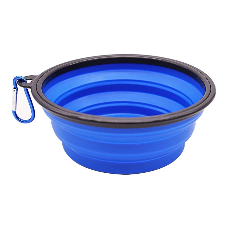 Minimalist Plastic Solid Color Pet Tableware