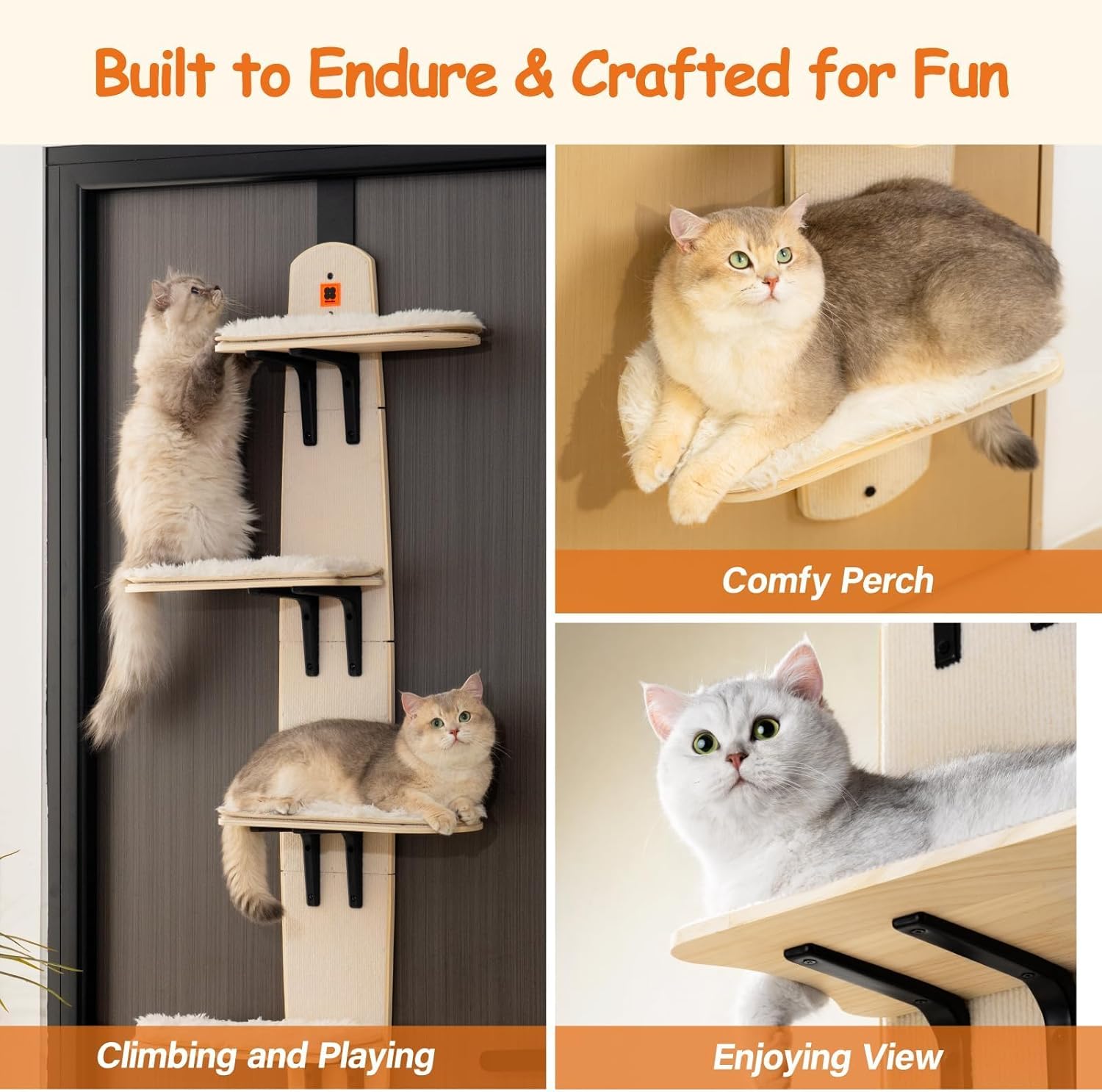 Cat Tree Door Mounted Cat Climber