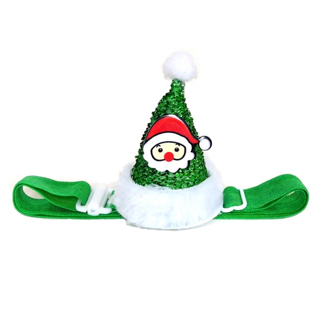 Glitter Christmas Hats For Dogs