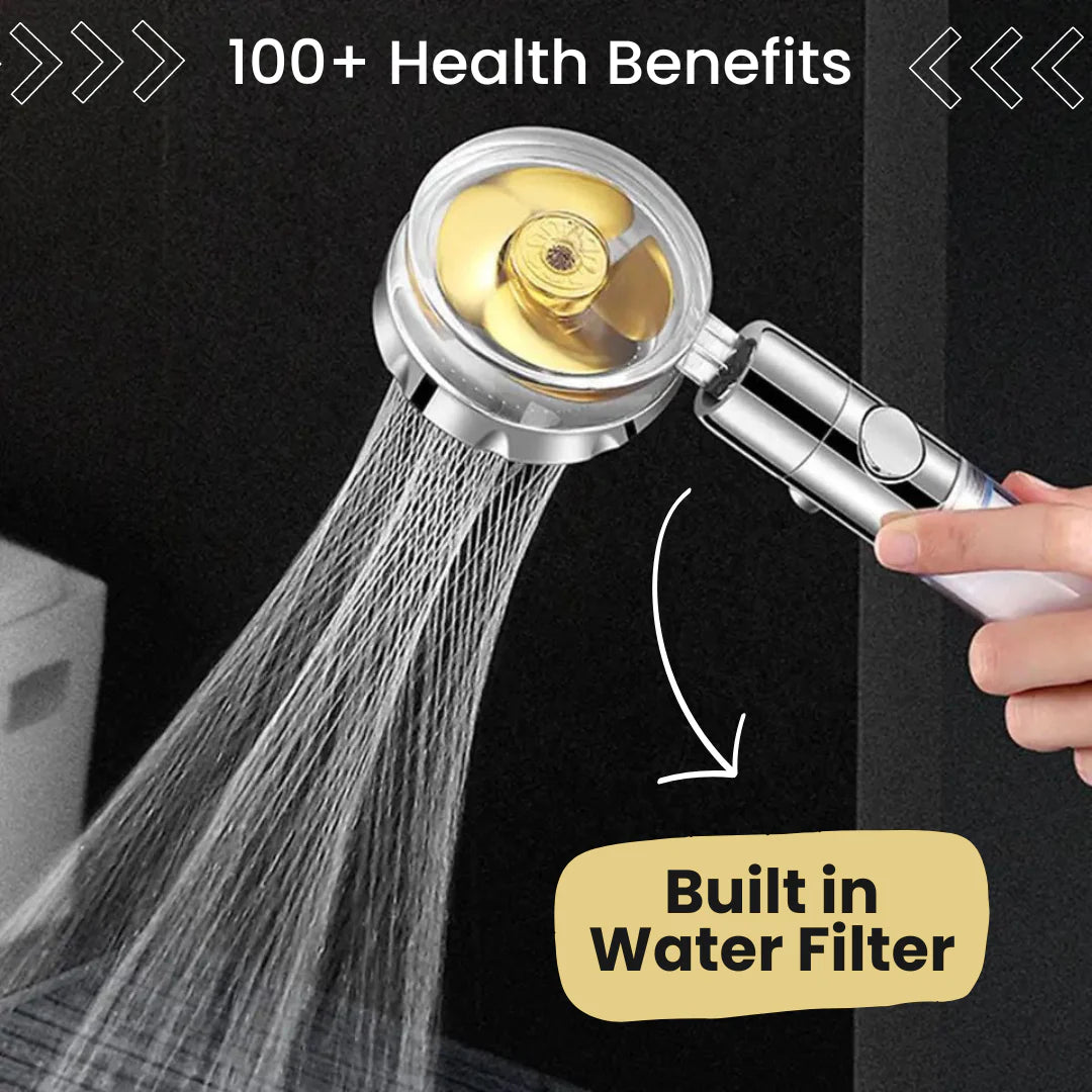 TurboHead - High Pressure Propeller Shower Head